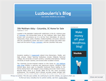 Tablet Screenshot of luzbouleris.wordpress.com