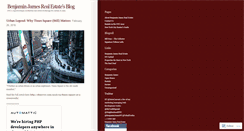 Desktop Screenshot of benjaminjamesrealestate.wordpress.com