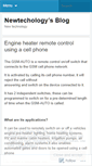 Mobile Screenshot of newtechology.wordpress.com