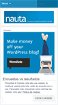 Mobile Screenshot of nauta.wordpress.com