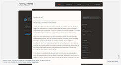 Desktop Screenshot of fannyardente.wordpress.com