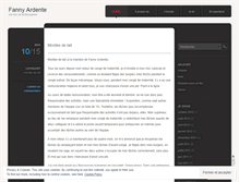 Tablet Screenshot of fannyardente.wordpress.com