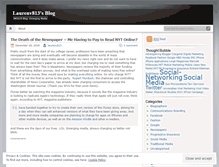 Tablet Screenshot of laurenv813.wordpress.com