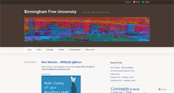 Desktop Screenshot of bhamfreeuni.wordpress.com