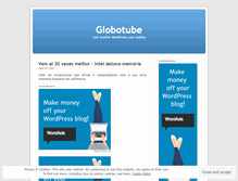 Tablet Screenshot of globotube.wordpress.com