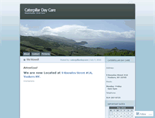Tablet Screenshot of caterpillardaycare.wordpress.com