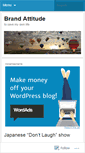 Mobile Screenshot of brandattitude.wordpress.com