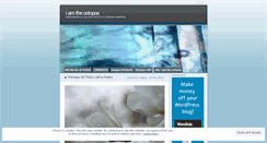 Desktop Screenshot of iamtheoctopus.wordpress.com