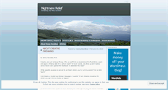 Desktop Screenshot of nightmarerelief.wordpress.com