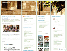 Tablet Screenshot of benedictinas.wordpress.com