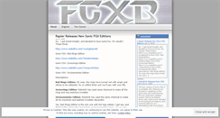 Desktop Screenshot of fgxb.wordpress.com