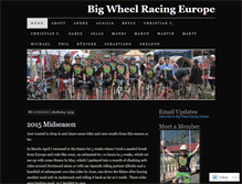 Tablet Screenshot of bigwheelracingeuro.wordpress.com