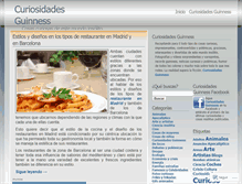 Tablet Screenshot of curiosidadesguinness.wordpress.com
