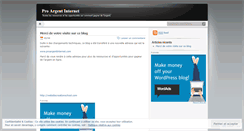 Desktop Screenshot of gagnerlargent.wordpress.com