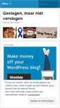 Mobile Screenshot of geslagenverslagen.wordpress.com