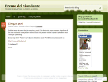 Tablet Screenshot of eremodelviandante.wordpress.com