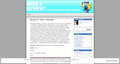 Desktop Screenshot of needareview.wordpress.com