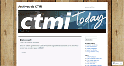Desktop Screenshot of ctminformations.wordpress.com
