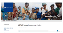 Desktop Screenshot of clwr.wordpress.com