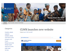 Tablet Screenshot of clwr.wordpress.com