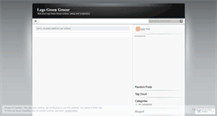 Desktop Screenshot of legogreengrocer.wordpress.com