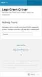 Mobile Screenshot of legogreengrocer.wordpress.com