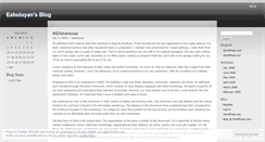 Desktop Screenshot of eabuluyan.wordpress.com