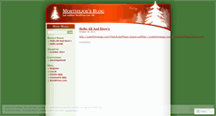 Desktop Screenshot of mattscard.wordpress.com