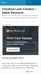 Mobile Screenshot of adelesimmons.wordpress.com