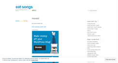Desktop Screenshot of eatsongs.wordpress.com