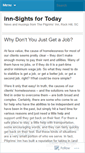 Mobile Screenshot of innsights2day.wordpress.com
