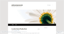 Desktop Screenshot of johncenavsrock.wordpress.com