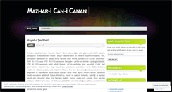 Desktop Screenshot of mazharicanicanan.wordpress.com
