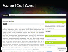 Tablet Screenshot of mazharicanicanan.wordpress.com