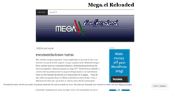 Desktop Screenshot of megasuperweb.wordpress.com