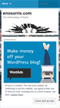 Mobile Screenshot of enosarris.wordpress.com