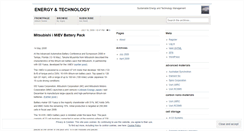 Desktop Screenshot of enertech.wordpress.com