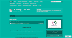 Desktop Screenshot of chrisreedcoursedirector.wordpress.com