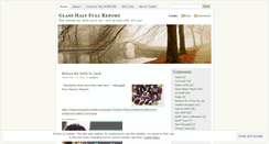 Desktop Screenshot of glasshalffullreport.wordpress.com