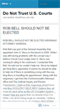 Mobile Screenshot of donottrustuscourts.wordpress.com