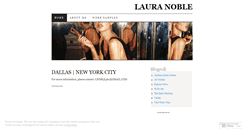 Desktop Screenshot of lauranoble.wordpress.com