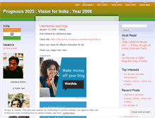 Tablet Screenshot of prognosis2025.wordpress.com