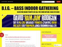 Tablet Screenshot of bassindoorgathering.wordpress.com