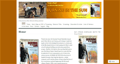 Desktop Screenshot of burninginthesun.wordpress.com