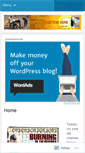 Mobile Screenshot of burninginthesun.wordpress.com