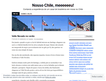 Tablet Screenshot of nossochilemeu.wordpress.com