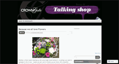 Desktop Screenshot of crowngate.wordpress.com
