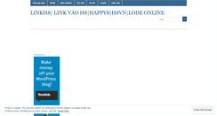 Desktop Screenshot of linkh8.wordpress.com