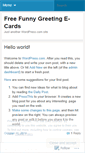 Mobile Screenshot of freeecards22.wordpress.com
