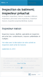 Mobile Screenshot of inspectionbatiment.wordpress.com